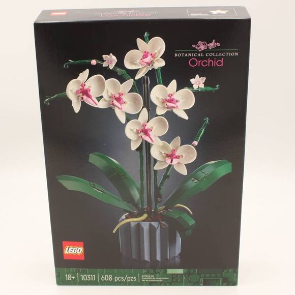 LEGO Orchid 10311 Plant Decor Building Set -Build an Orchid Display (608 Pieces) - Picture 2 of 8